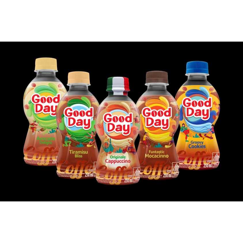 

Agen Kopi Goodday Coffe Drink 250 ML (5Rasa)