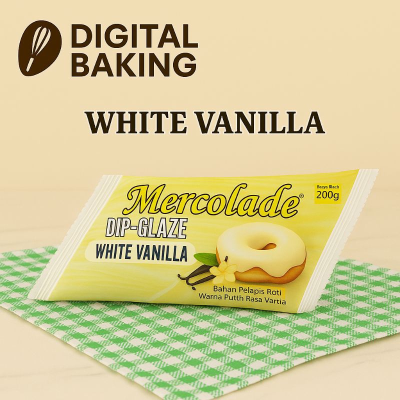 

Mercolade Dip Glaze White Vanila 1pack (isi 6pcs)