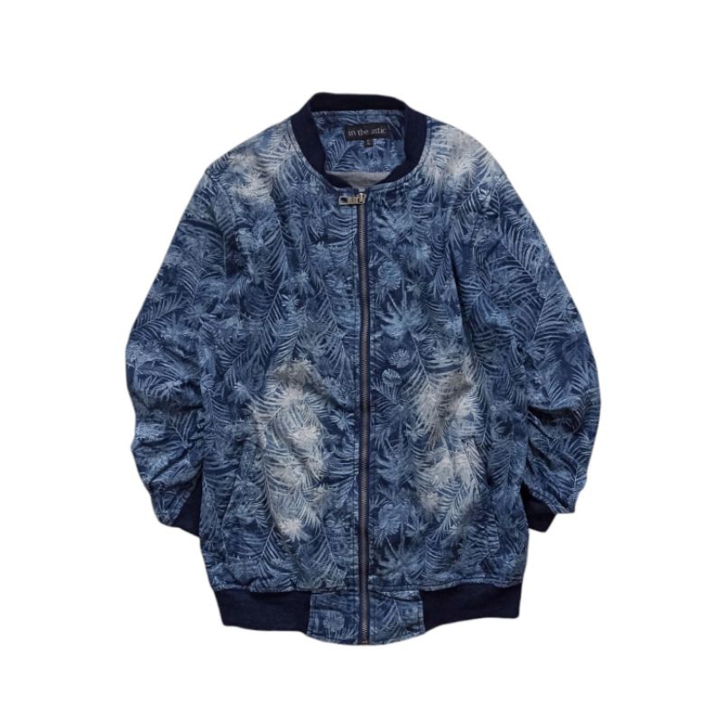In the attic bomber jacket Y2K full print