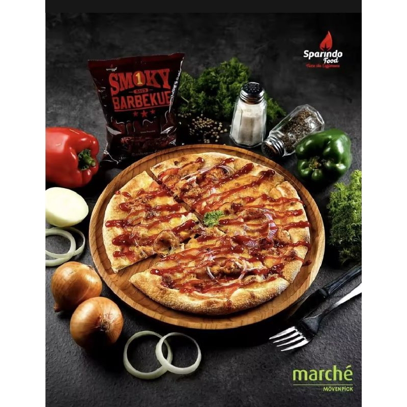 

Saus BARBEQUE BBQ Sauce SMOKY 1 kg - Saos Instan Smoky 1kg