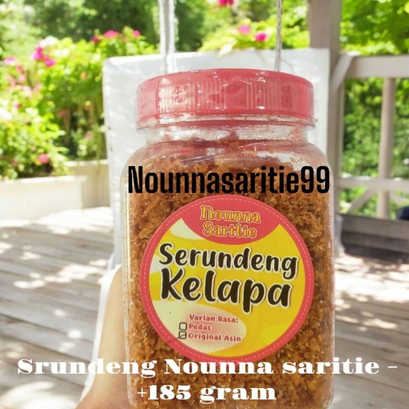 

Srundeng Nounna saritie Murah -+185 gram