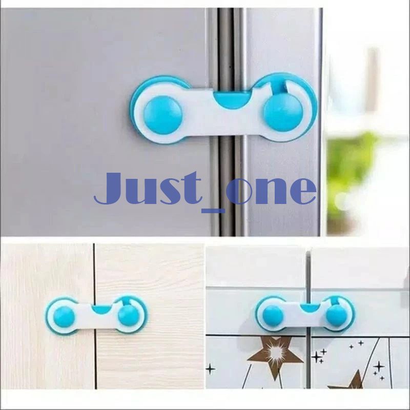 Pengaman Pintu Lemari 3M Adhesive Universal - Penahan Pintu Lemari Lem 3M