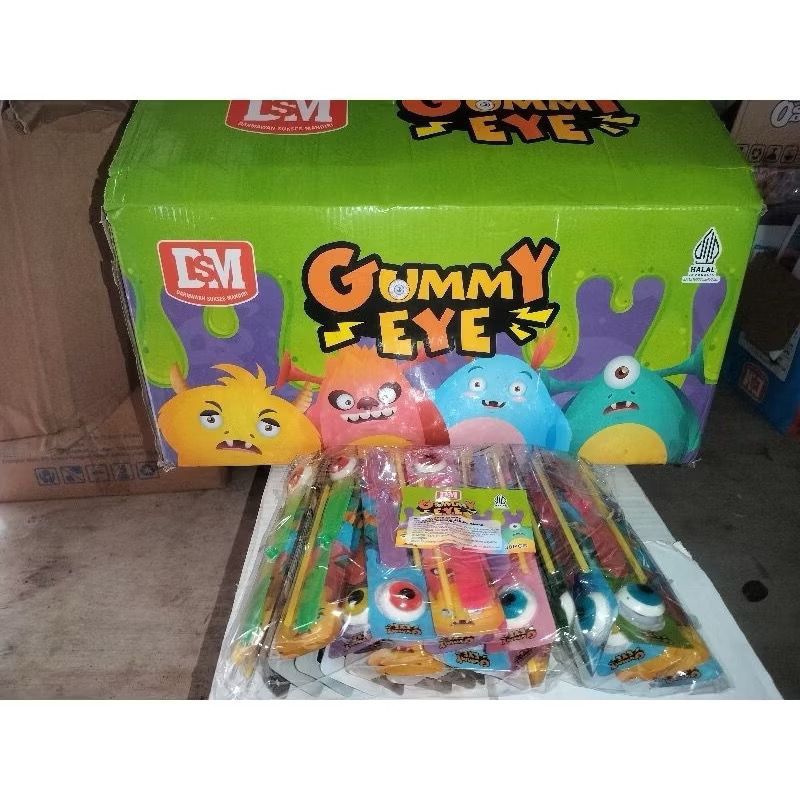 

30 pcs gummy eye dsm baling baling T