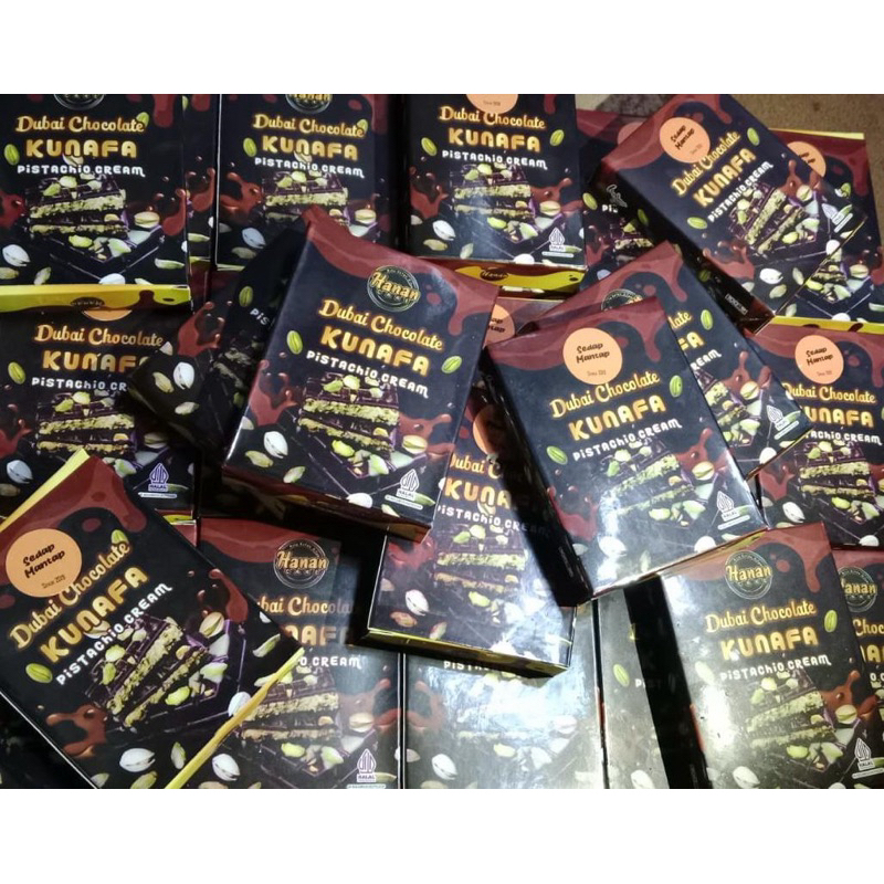 

Coklat Dubai Kunafa 80gr