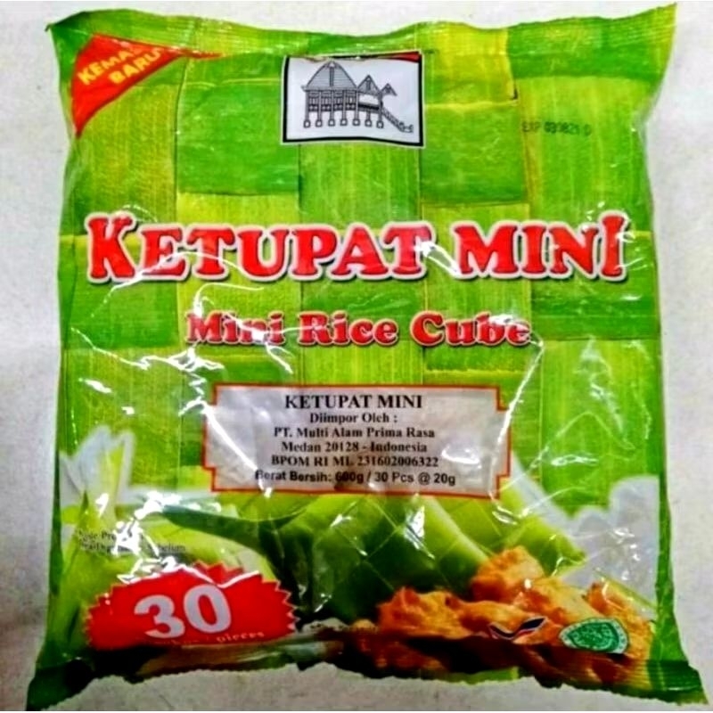 

ketupat mini adabi 30 pcs / ketupat mini / ketupat adabi mini 30 pcs