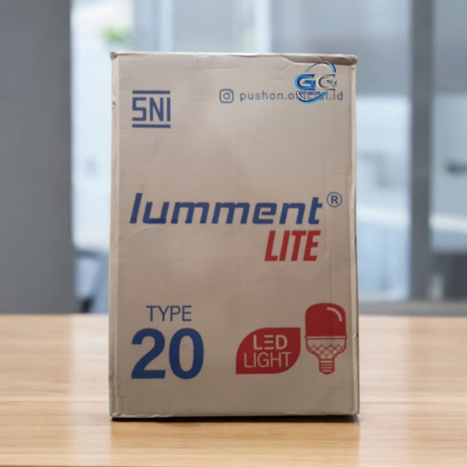 Paket 1 Karton Lumment LITE Lampu Bohlam LED 20 Watt / 1 DUS ISI 100 Pcs Lampu LED LUMMENT LITE