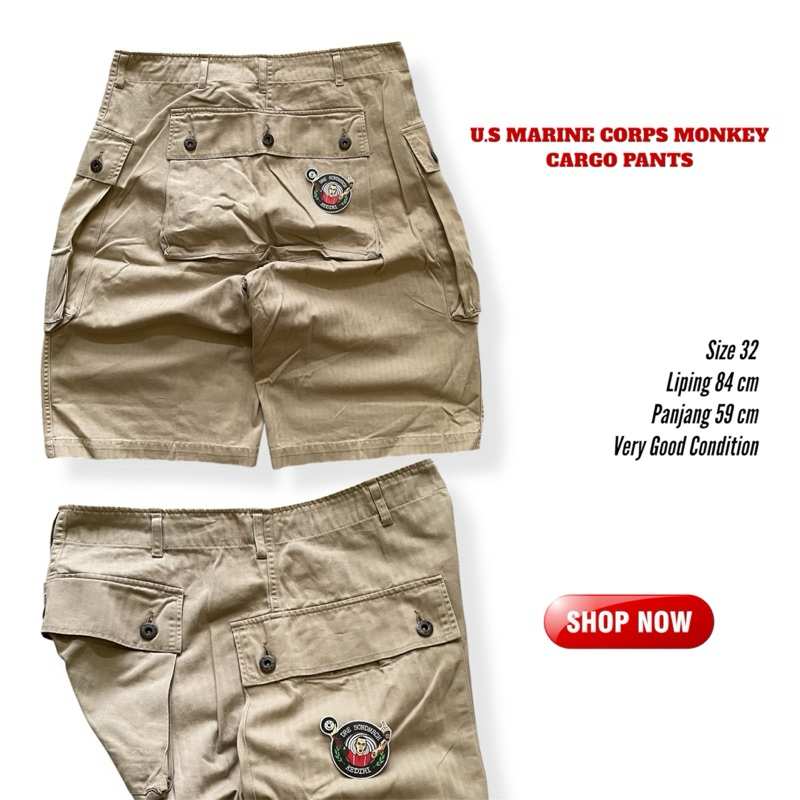 US Marine Corps Monkey Cargo Pants Second Original