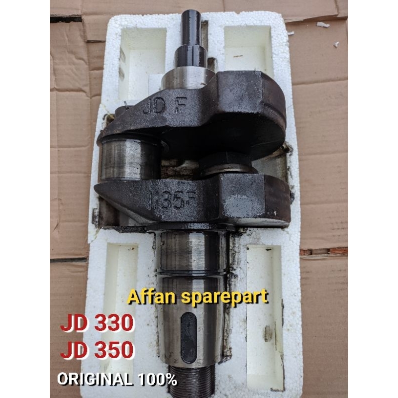 JD 330 / JD 350 CRANKSHAFT KER AS - AS KRUK MESIN DIESEL JIANGDONG MESIN ( 35 PK ) ORIGINAL JIANGDON