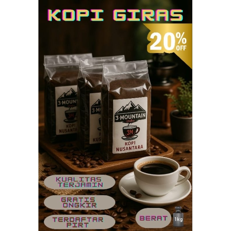

KOPI GIRAS 3M 3 MOUNTAIN