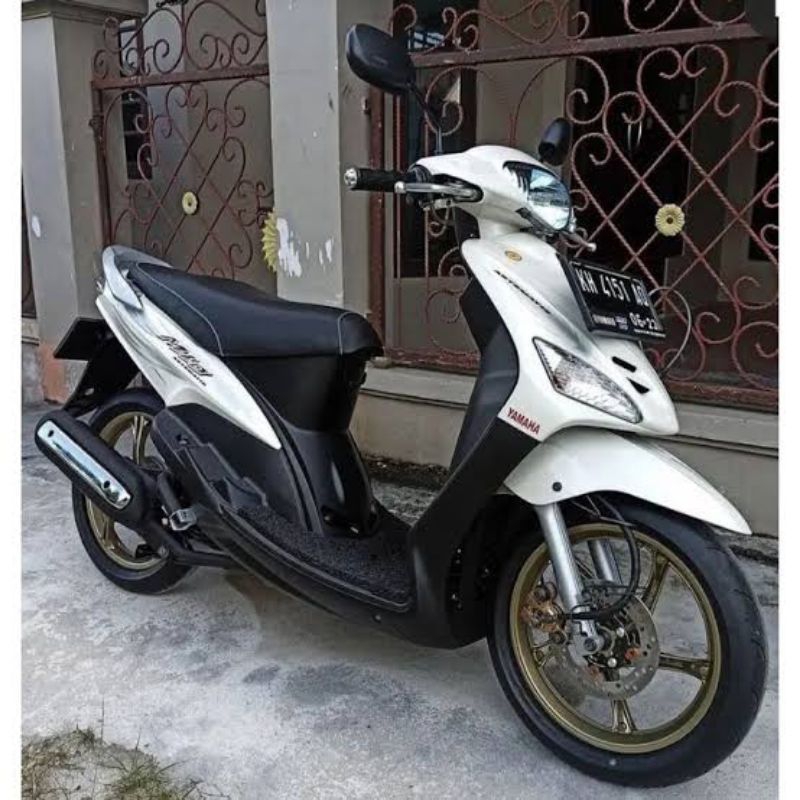 Striping Mio CW 2007 Putih lis Stiker Decal Standard Original Mio sporty 2007 putih stiker ori Mio s