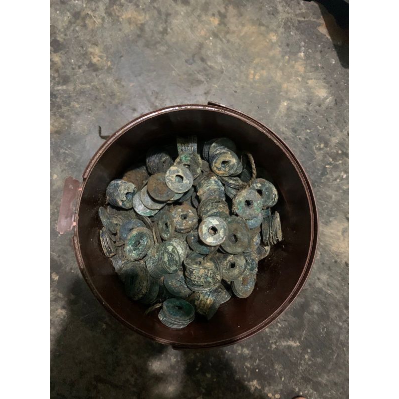 jual perkeping koin gobog pis bolong kondisi seperti digambar