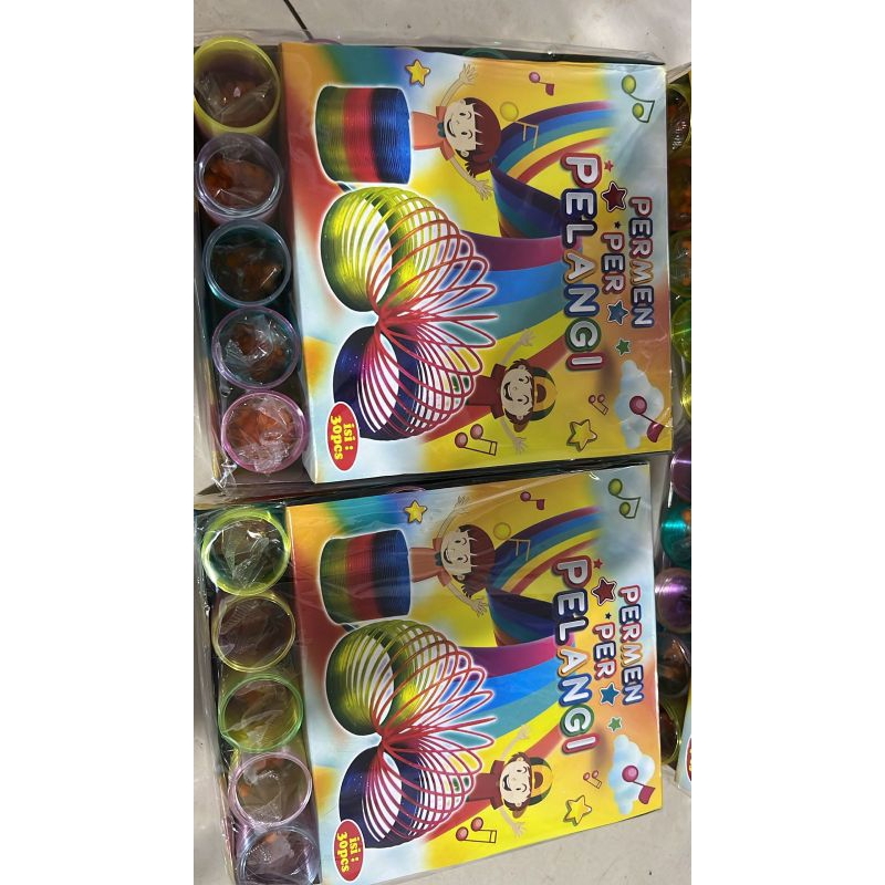 

30 pcs permen PER Pelangi