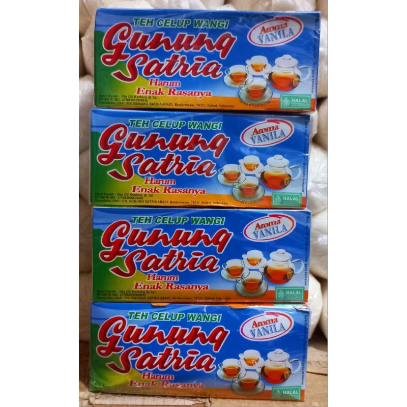 

Teg Gunung Satria Isi 50g (25 kantong @2g)