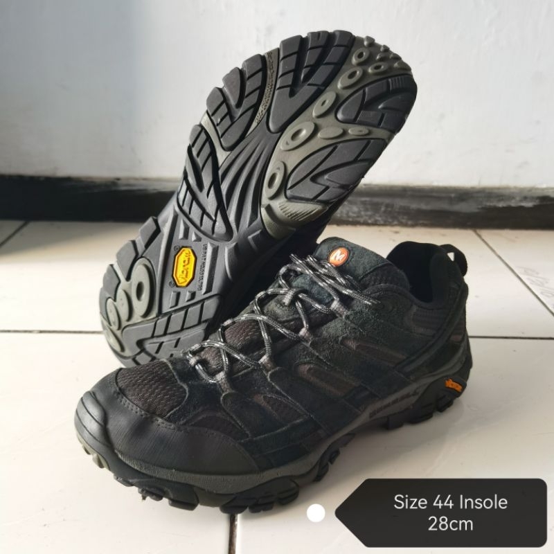 Sepatu Outdoor MERRELL MOAB 2 VENT LOW BLACK NIGHT 43