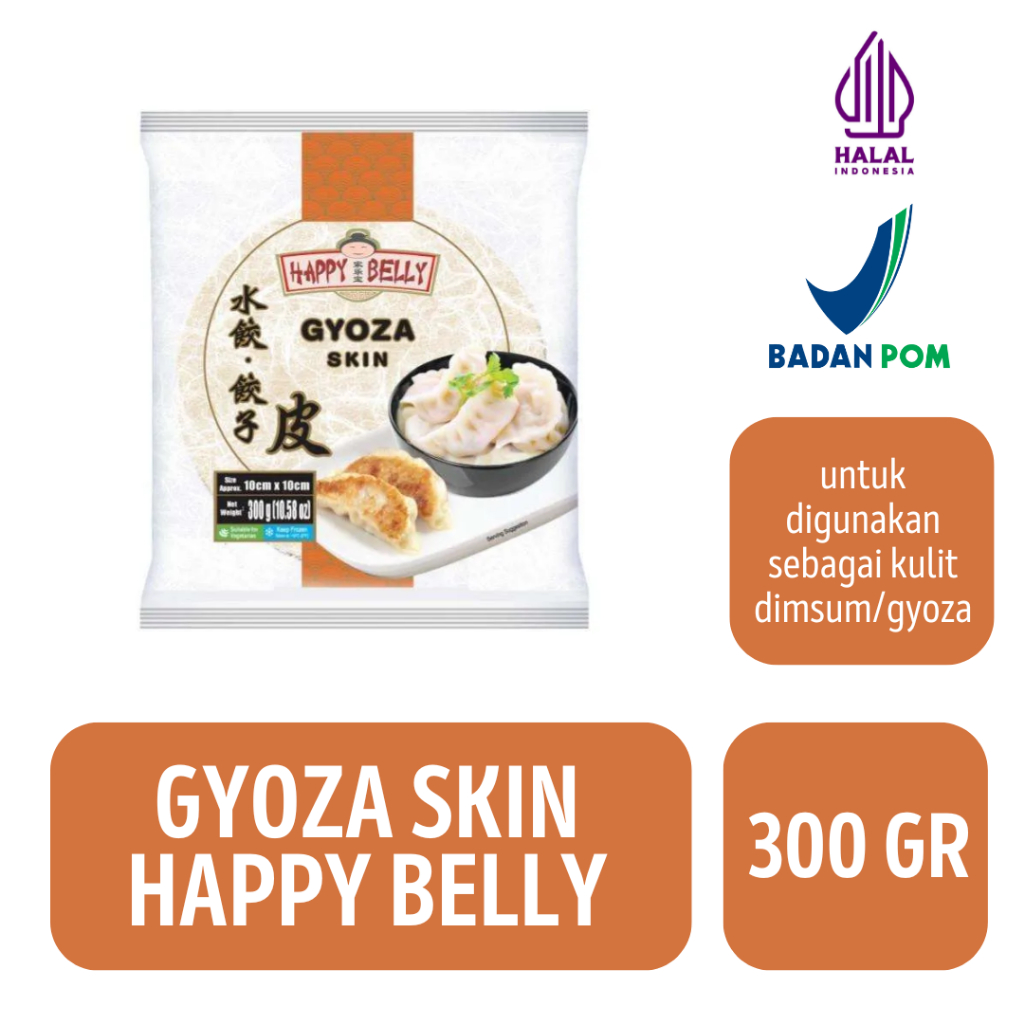 

Gyoza Skin Happy Belly [300GR]