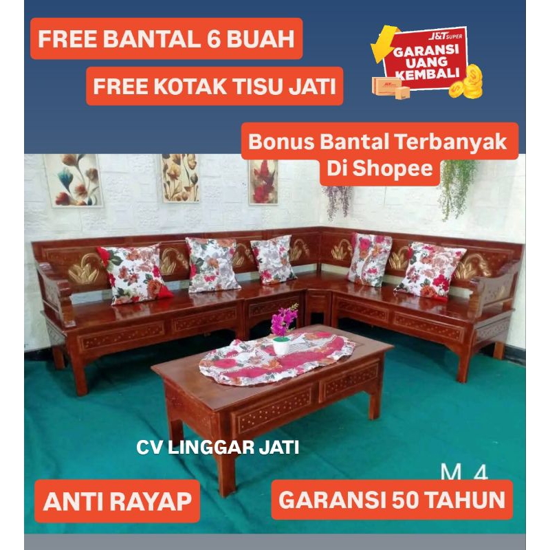 Kursi Sudut Minimalis Furniture Jepara