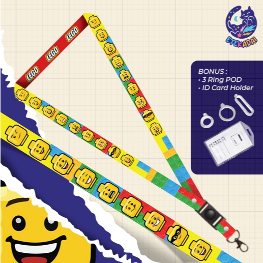 

Lanyard Id Card Pod Game Lego