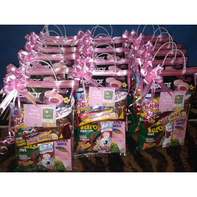 

Snack ulang tahun premium/Parcel anak premium
