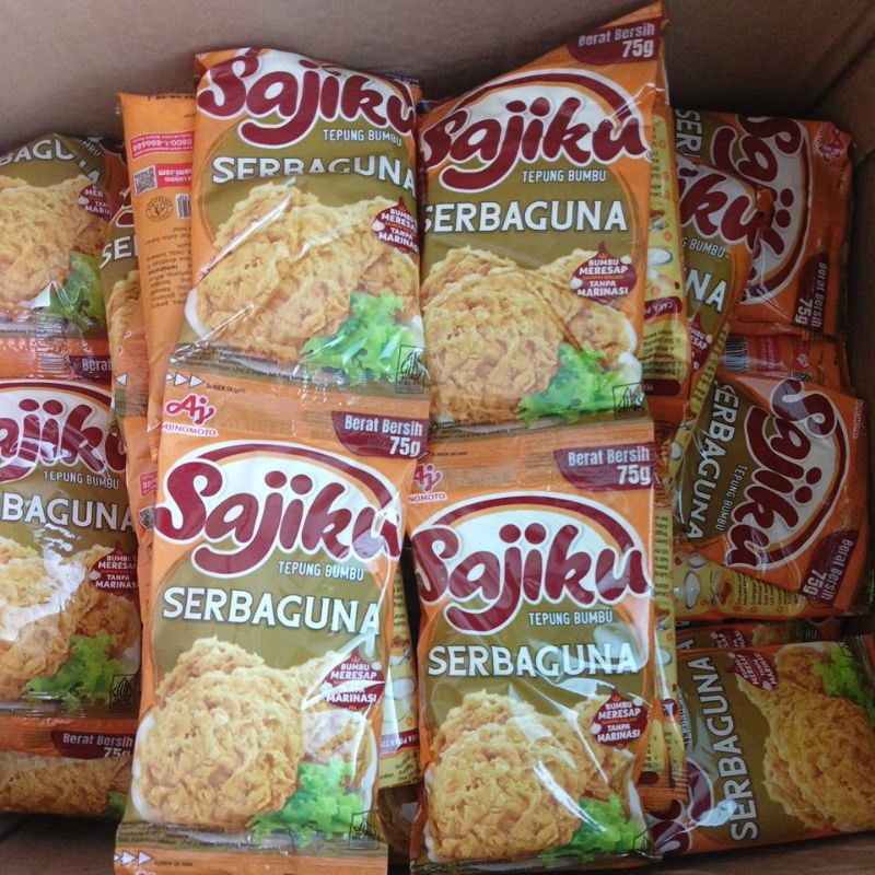 

Tepung Bumbu Sajiku Serbaguna 75g Renteng