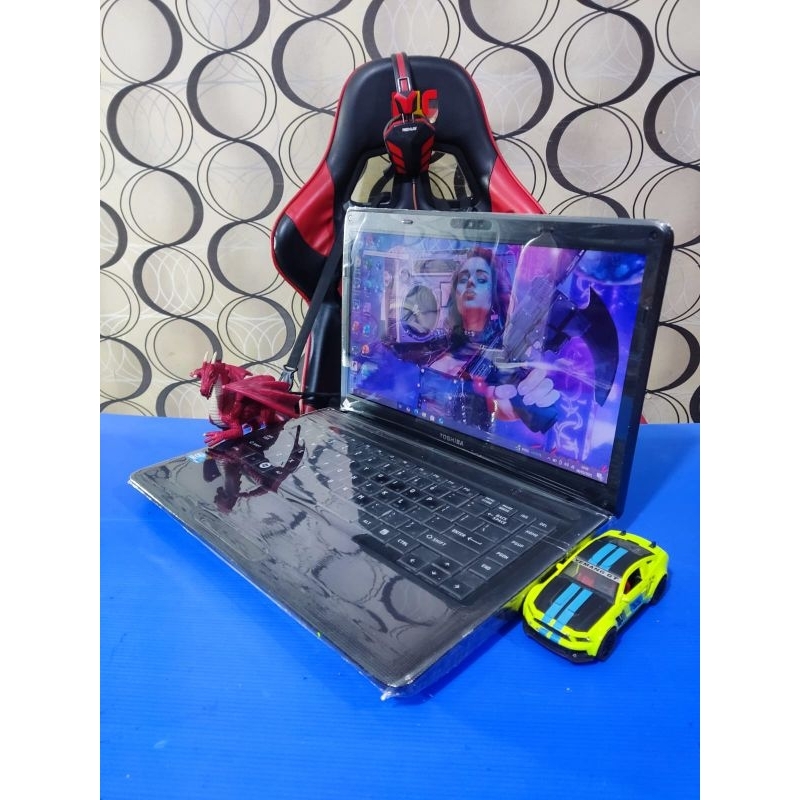 Laptop Toshiba C640 Core i3 Ram 8/128gb Ssd Windows 10 Siap Pakai COD Fitur Lengkap
