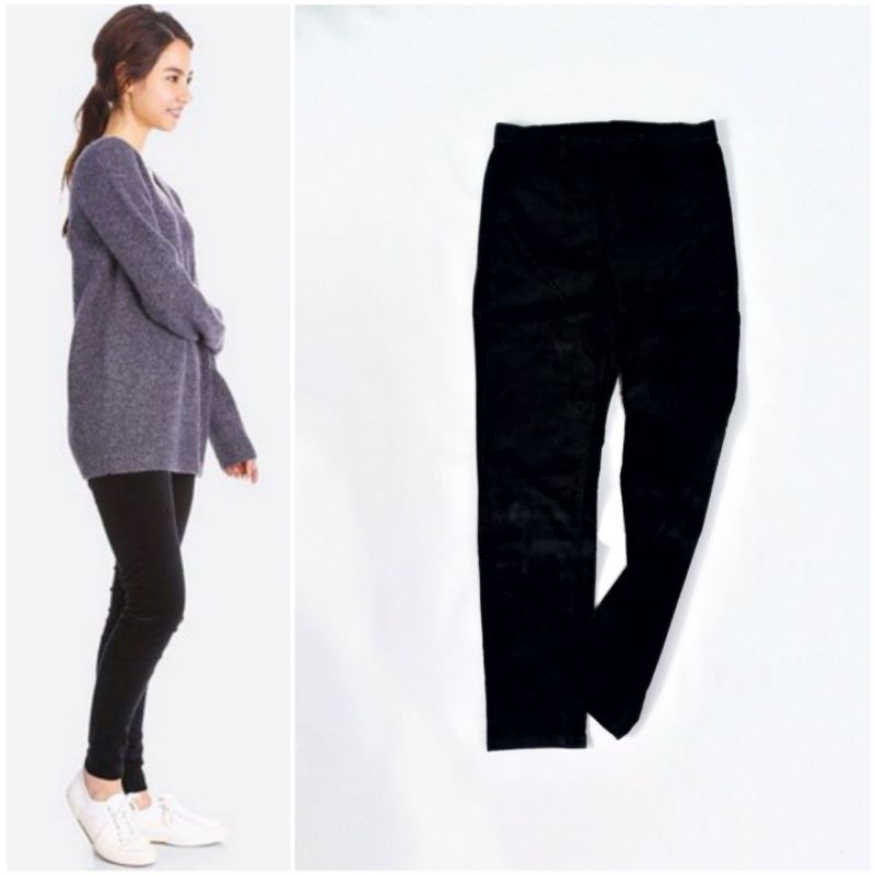 UNIQLO Heattech Velvet Legging Pants