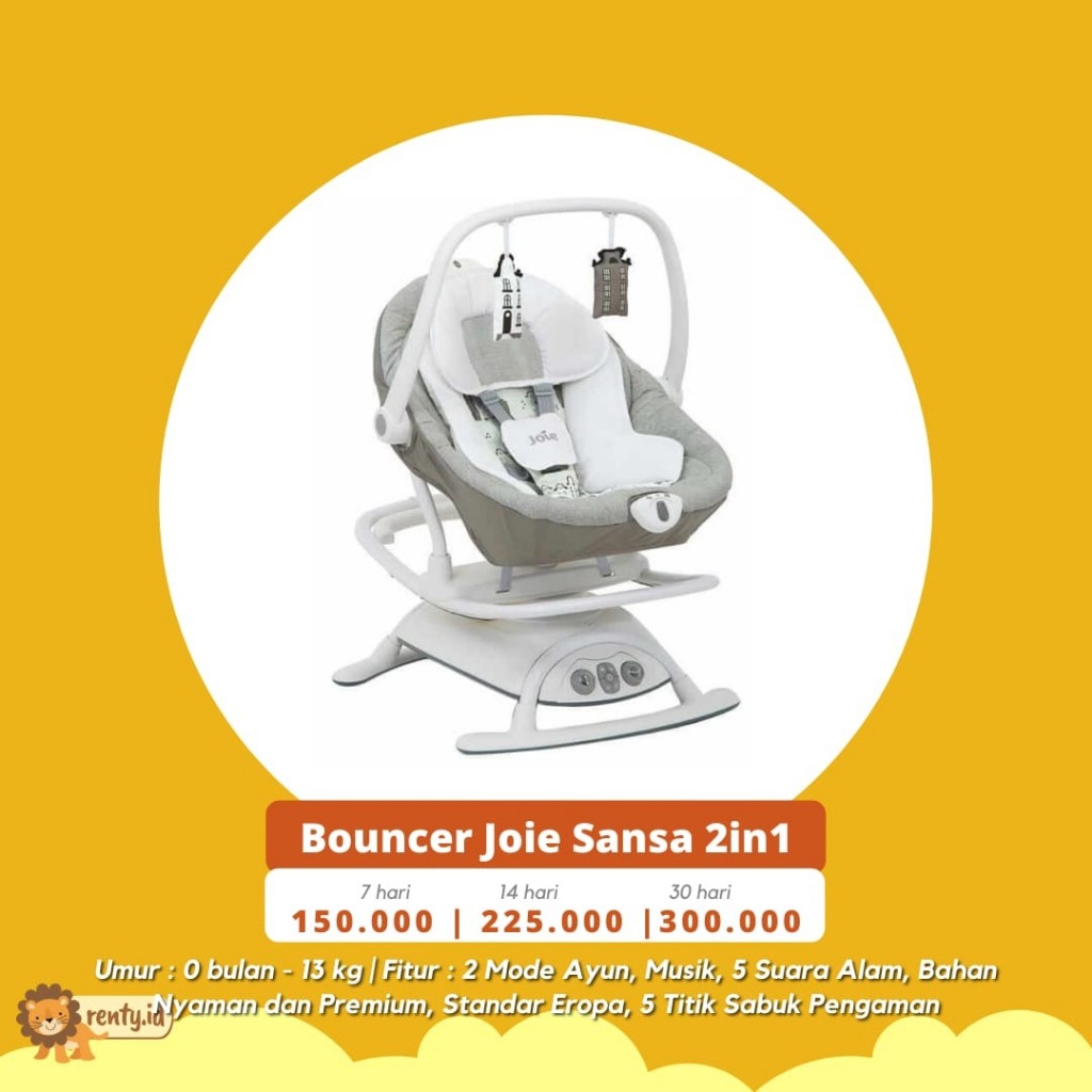 Sewa Bouncer Joie Sansa 2in