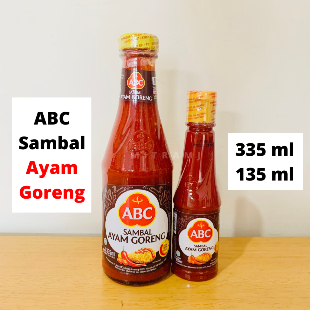 

ABC Saus Sambal AYAM GORENG (335 ml | 135 ml) | Saus Cabai