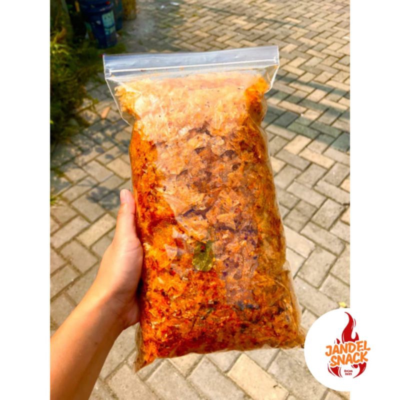 

[250gr] Keripik Kaca Pedas daun jeruk