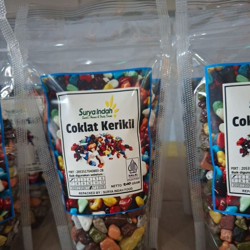 

Coklar Kerikil 200gr packing by Surya Indah Jombang