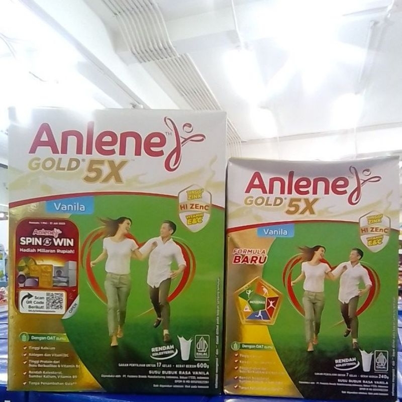

ANLENE GOLD 5X RASA VANILA 240gr,600gr
