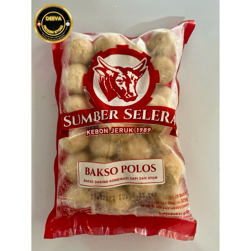 

Sumber selera bakso polos isi 25 325gr