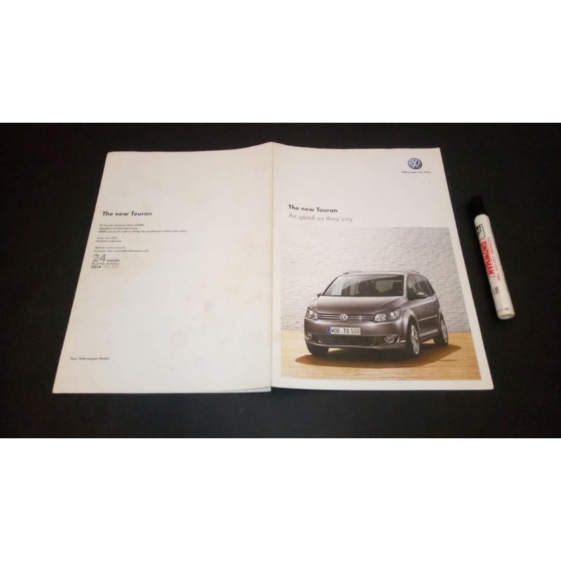 VW THE NEW TOURAN ~ BROSUR