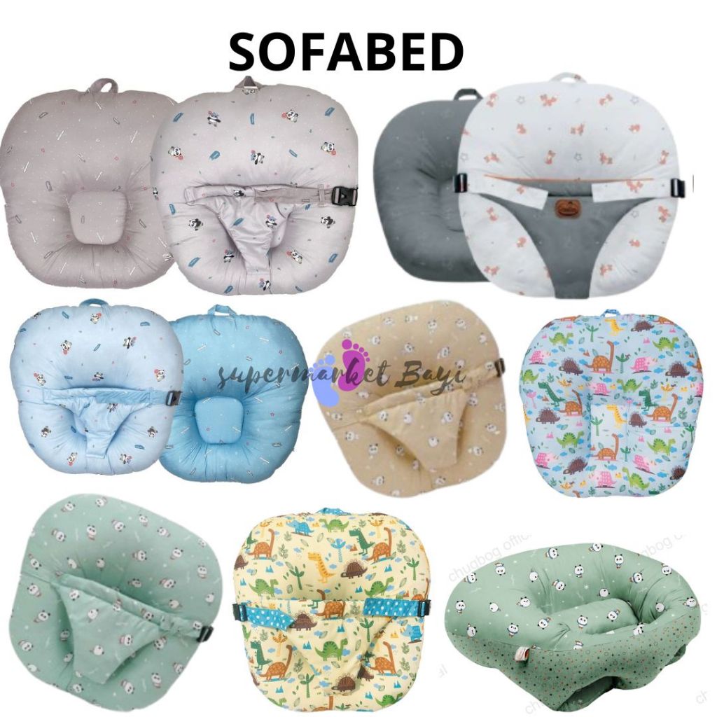 CHUGBOG SOFA BAYI / SOFA BAYI BARU LAHIR / SOFABED / SOFA BAYI / SOFA BAYI + BANTAL DOT BAYI TERMURA