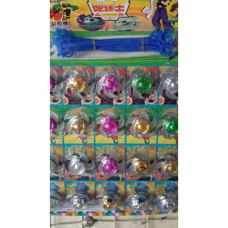 Mainan gangsing besi/mainan gangsing tarik