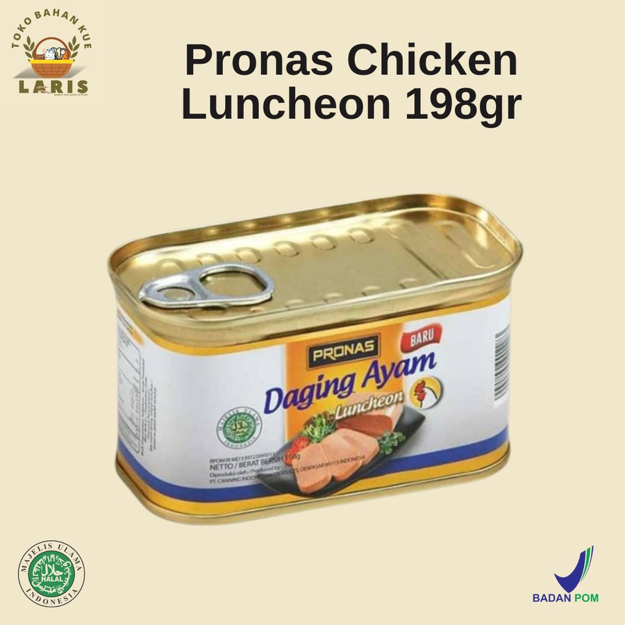 

PRONAS CHICKEN LUNCHEON 198 GRAM