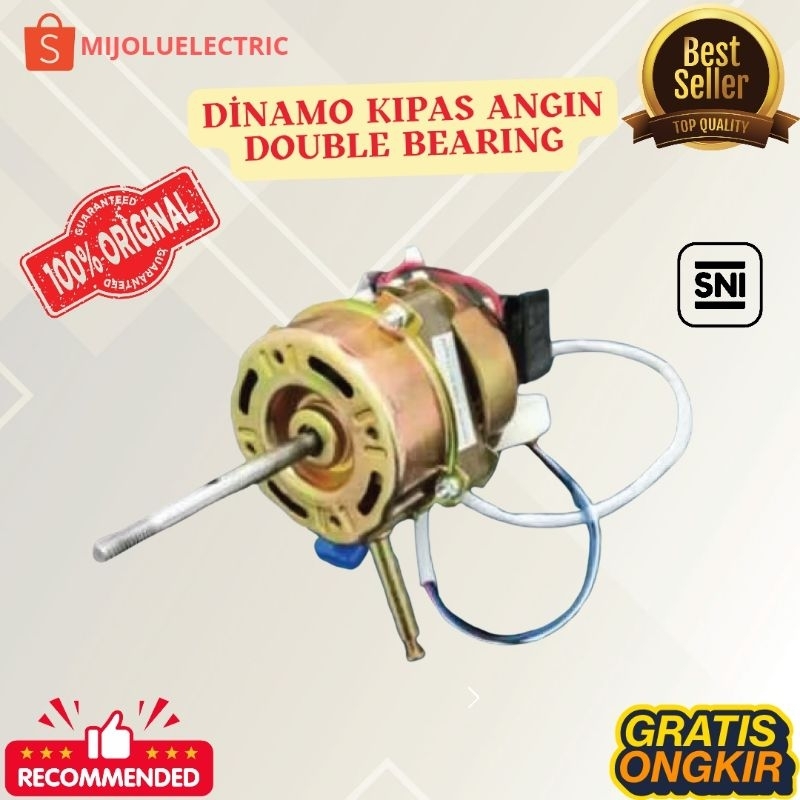 DINAMO KIPAS ANGIN/ MOTOR FAN RRT MASPION/ DINAMO KIPAS ANGIN MASPION DOUBLE BALL BEARING 16inch