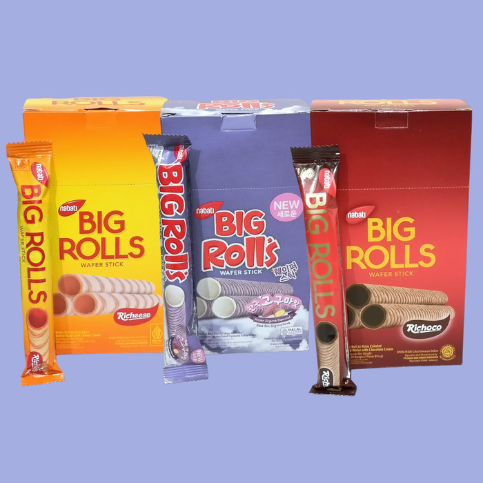 

Nabati Big Rolls ALL VARIANT 14gr isi 20 (1box)