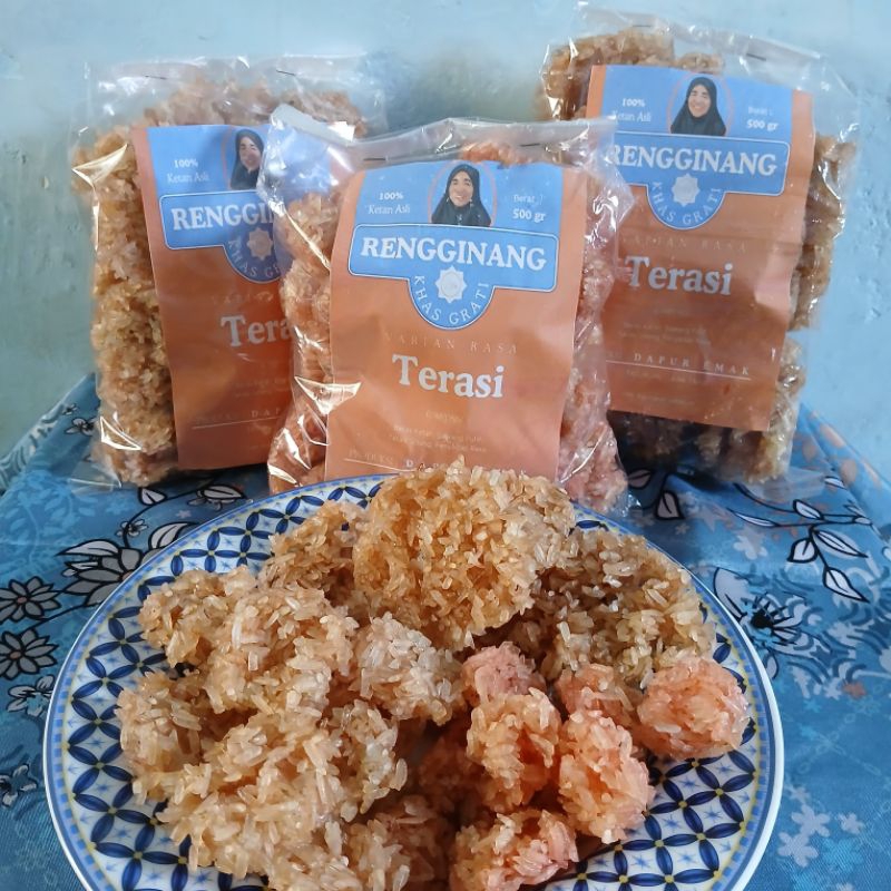 

Rengginang Mentah Khas Grati 500gr - Dapur Emak - Siap Goreng, Tanpa Dijemur, 100% beras ketan asli