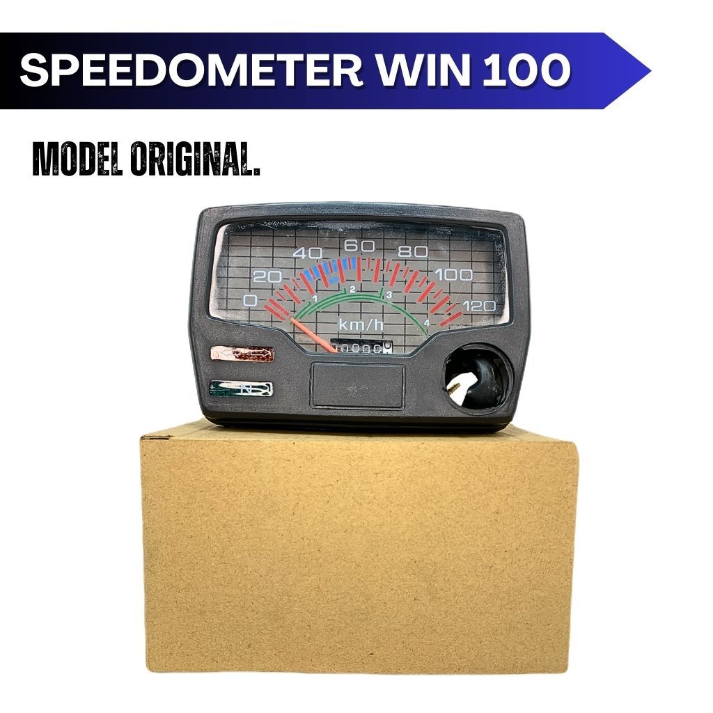 [Bina Part] Speedometer Assy Win 100 Classic | Kilometer honda Win 100 klasik hitam