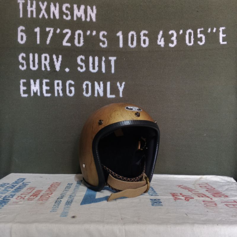 Helm Slimhead 500TX Gold
