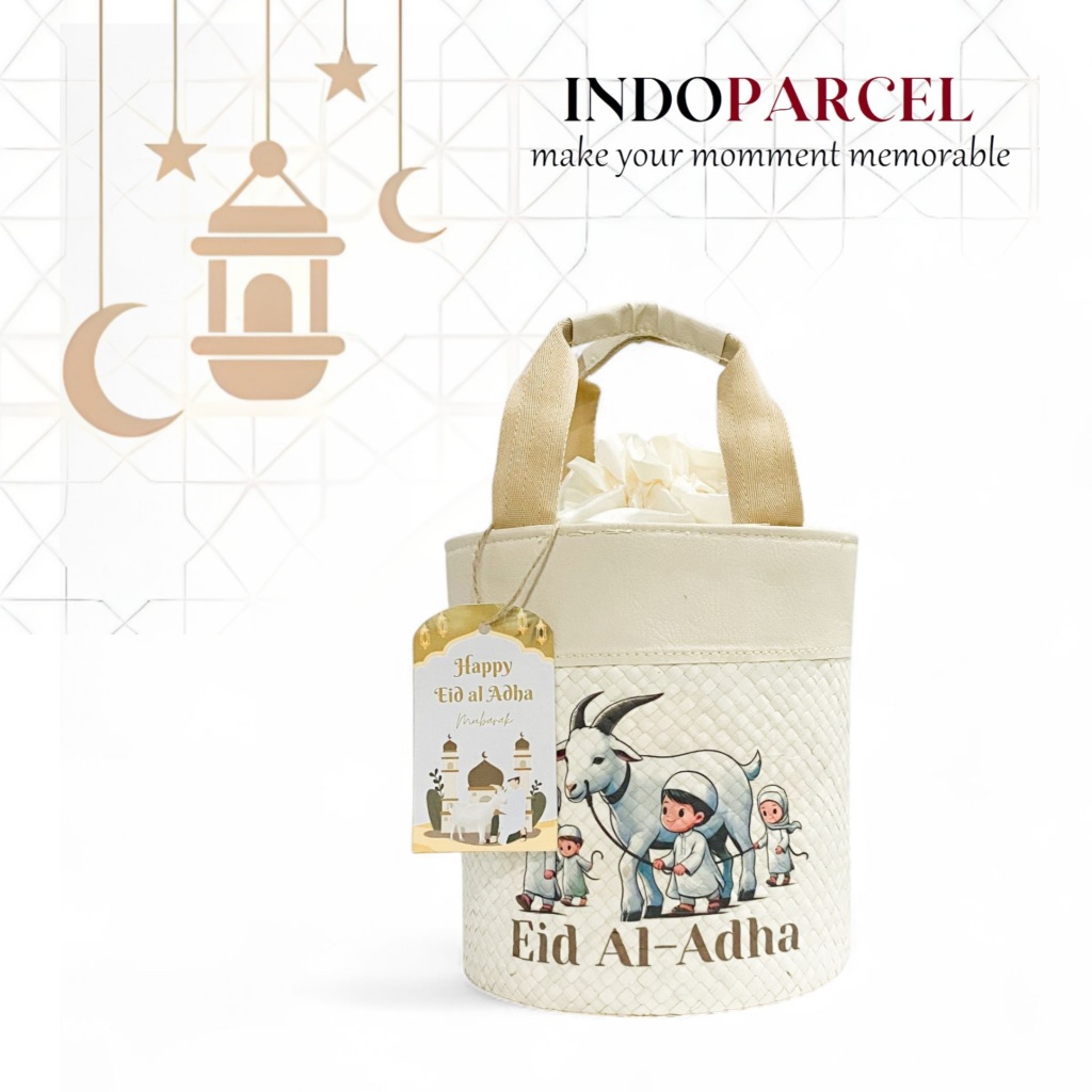 

INDOPARCEL - Tas Parcel Anyaman Pandan Edisi Idul Adha Goodie Bag Idul Adha Tas Bingkisan Anyaman Model Terbaru Tas Hampers Tas Anyaman Decopage Edisi Idul Adha Tas Kado Tas Kerajinan