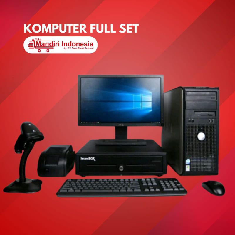 KOMPUTER FULL SET TANPA UPS