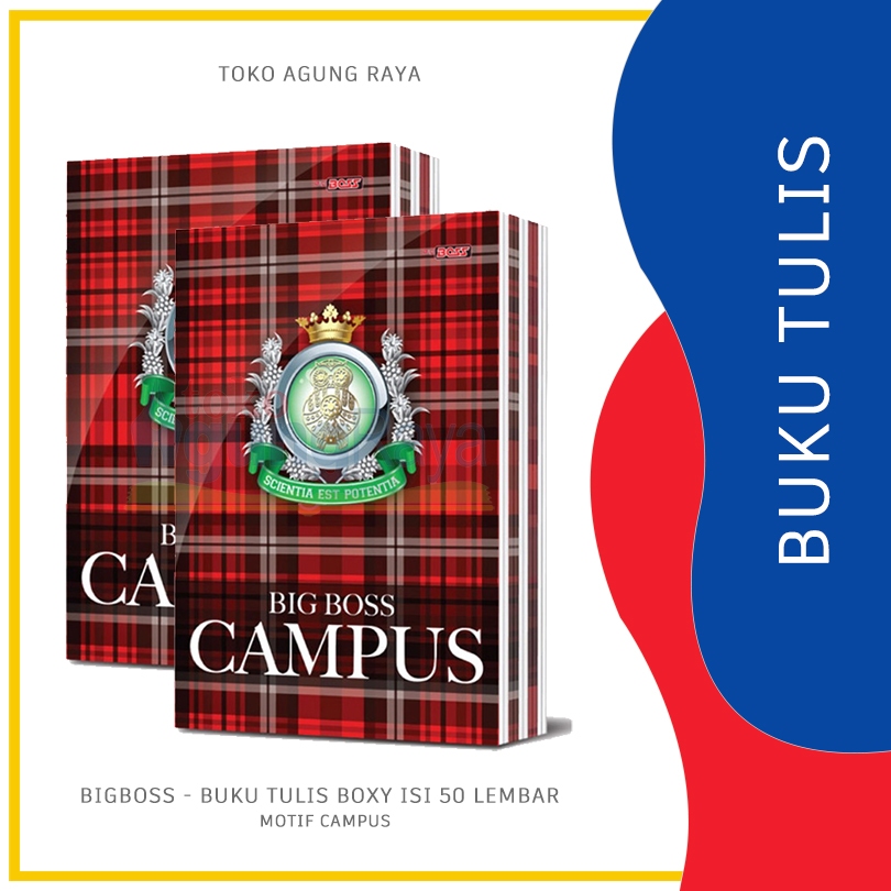 

[ECERAN] BUKU TULIS BIG BOSS (BBO) ISI 50 LEMBAR