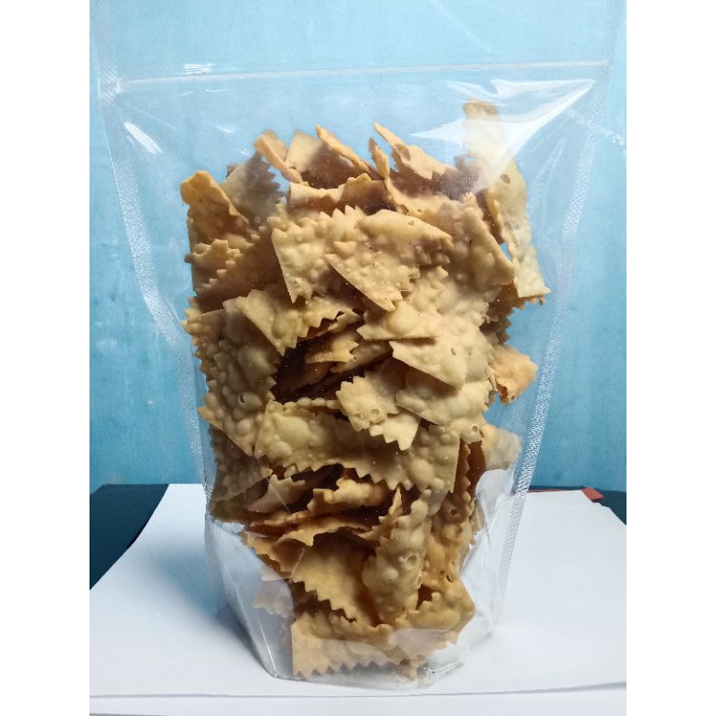 

Keripik Bawang / Keripik Pangsit / Keripik Bawang 250gram / Keripik Pangsit 250gram