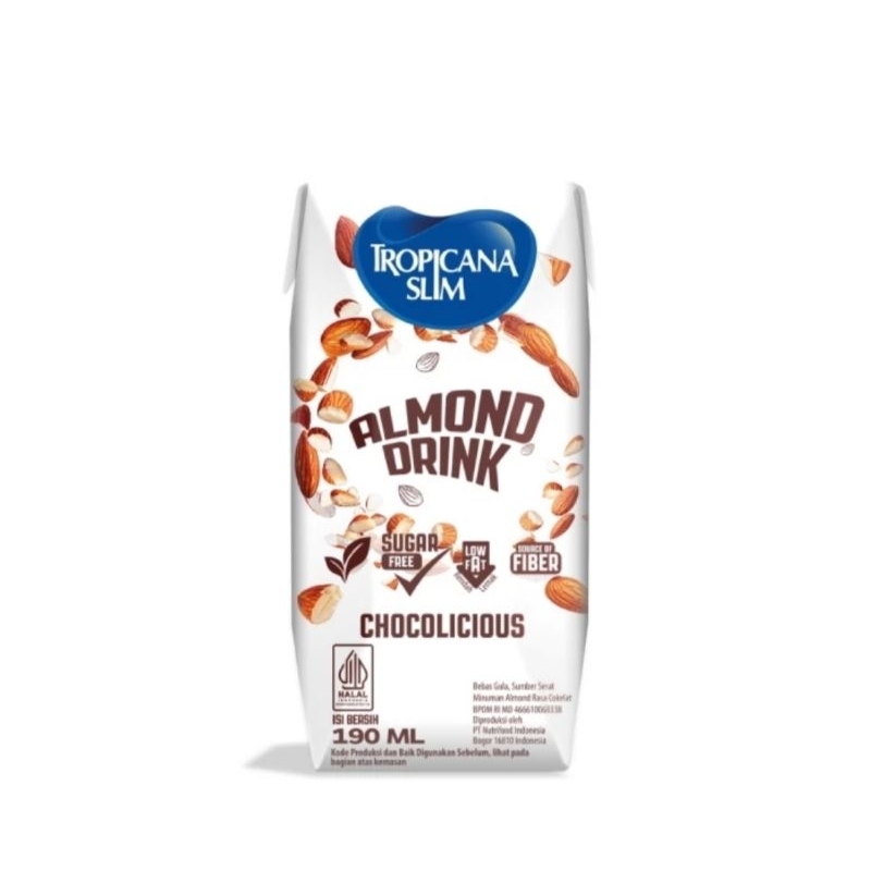 

Tropicana Slim Drink Almond Ready To Drink 190ML
