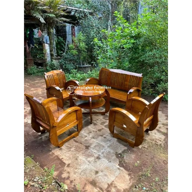 Kursi Tamu Sedan Babon Jati Jepara, Kursi Tamu Classik Minimalis Jati Jepara, Kursi Tamu Classik Jat