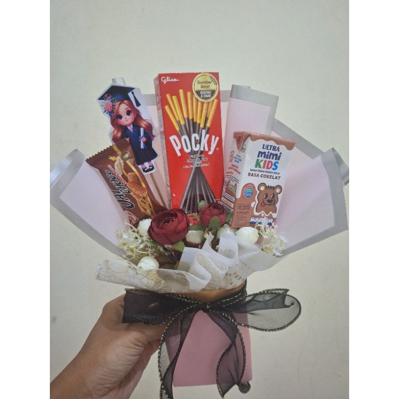 

Buket Snack / wisuda / ulang tahun
