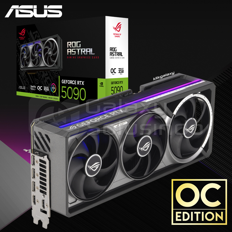 ASUS GeForce RTX 5090 ROG Astral 32GB OC Edition GDDR7 - VGA RTX5090 DDR7 Blackwell