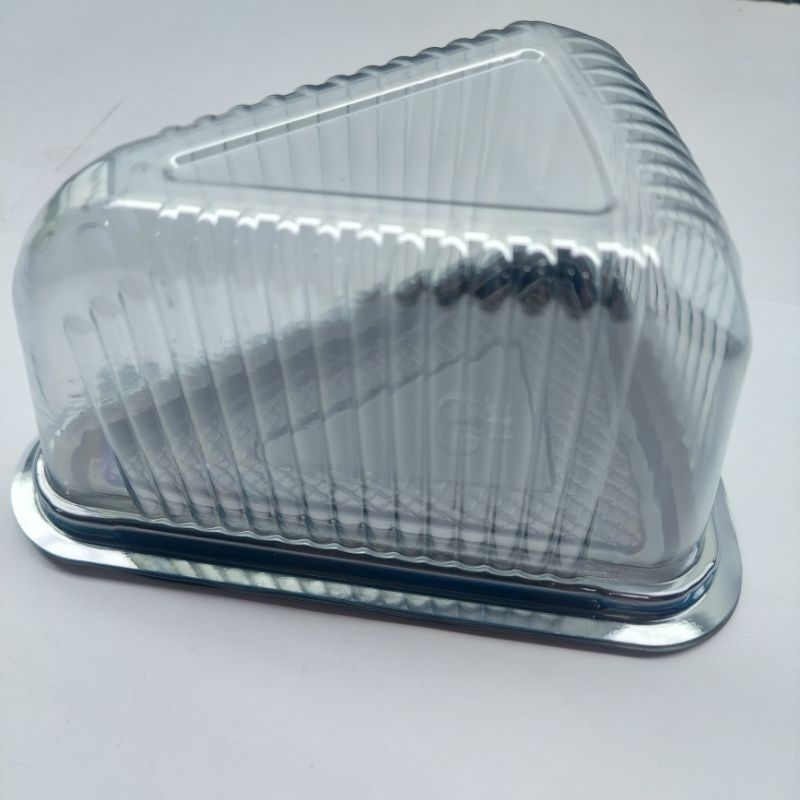 PLASTIK MIKA SEGITIGA KUE UK18(Hrg 10 Pc)