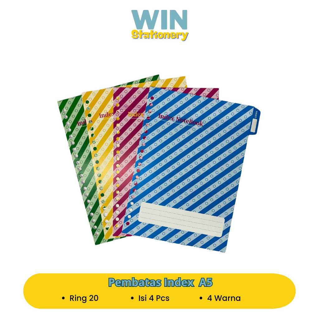 

Pembatas Index Binder Note A5 B5 Koala